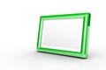 Green picture frame Royalty Free Stock Photo