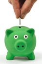 Green Piggy Bank