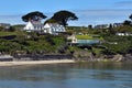 The beautiful coastline at the Welsh town of Abersoch.