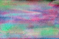 Green pink blue acrylic painting texture. Hand painted background Royalty Free Stock Photo