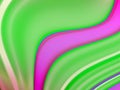 Green-pink wavy background