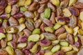 Green pistachio nuts without shell Royalty Free Stock Photo
