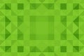 Green pixel background. Abstract triangular pixelation. Texture