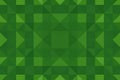 Green pixel background. Abstract triangular pixelation. Texture