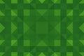 Green pixel background. Abstract triangular pixelation. Texture Royalty Free Stock Photo