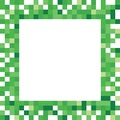 Green Pixel Frame