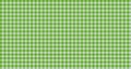 Green Plaid Tablecloth Pattern: Seamless Fabric Texture. Green checkered pattern tablecloth. Royalty Free Stock Photo