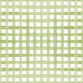 Green plaid tartan watercolor simple seamless pattern