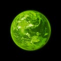 Green planet Royalty Free Stock Photo