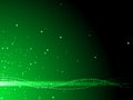 Green plasma background