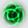 Green plasma bagkground Royalty Free Stock Photo