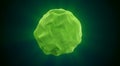 Green Plasma energy ball sphere power Royalty Free Stock Photo