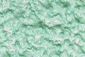 Green Plaster Texture Background Uneven Relief