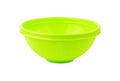 Green plastic basin Royalty Free Stock Photo