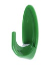 Green plastic hook Royalty Free Stock Photo