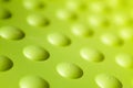 Green plastic surface