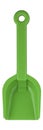 Green Plastic toy child's spade Royalty Free Stock Photo