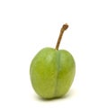 Green Plum Royalty Free Stock Photo