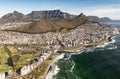 Green Point and Sea Point (Cape Town, South Africa) Royalty Free Stock Photo