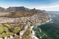Green Point and Sea Point (Cape Town, South Africa) Royalty Free Stock Photo