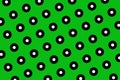 Green polka dots background