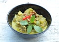 Green pork Curry , Thai cuisine