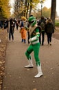 Green Power Ranger at Lucca Comics and Games 2017