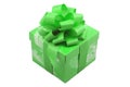 Green Present Royalty Free Stock Photo