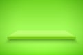 Green Presentation platform Royalty Free Stock Photo