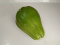 green pumkin, isolated white