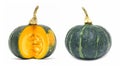 Green pumpkin Royalty Free Stock Photo