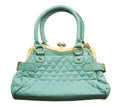 Green purse Royalty Free Stock Photo