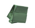 Green purse isolated on white Royalty Free Stock Photo