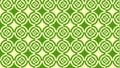 Green Quarter Circles Pattern Background