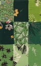 Green quilt