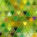 Green Quincunx continuous Triangle texture