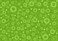 Green random pattern background for wallpaper