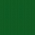 Green realistic knit texture seamless pattern