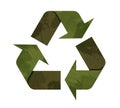 Green Recycle icon Royalty Free Stock Photo