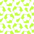 green recycle paper seamless symbol background vector Royalty Free Stock Photo