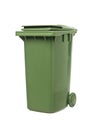 Green Recycling Bin