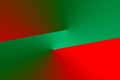 Green and red, abstract, simplistic, 3d background