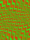 Green red abstract wawy lines backgrounds Royalty Free Stock Photo