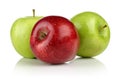 Green and Red Apple Group