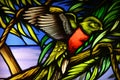 Bird Stained Glass