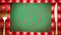 Green Red Christmas Decorative Background