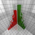 Green and red report 3d