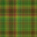 Green and red warm checkered blanket Royalty Free Stock Photo