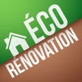 Green Renovation in French : ÃÂ©co-rÃÂ©novation