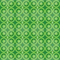 Green retro seamless pattern with circles blackground Royalty Free Stock Photo